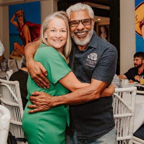 Danelle Dowding, Busselton Jetty and Neville Poelina